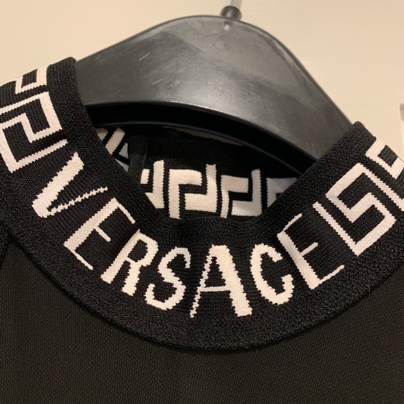 versace logo dress